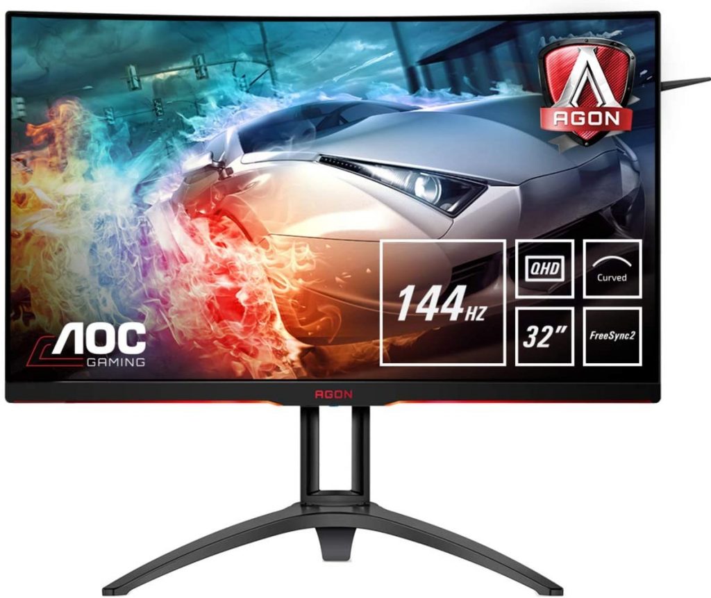 AOC Gaming AG322QC4 Monitor Review best FreeSync 2 monitors