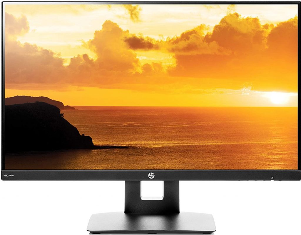 HP VH240a 23.8-Inch Full HD 1080p IPS LED Monitor Review best monitors for day trading