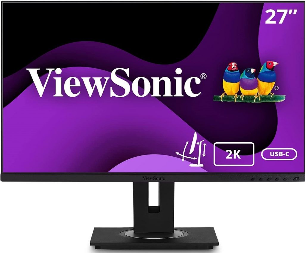 ViewSonic VG2755-2K 27 Inch Review Best monitors for video conference