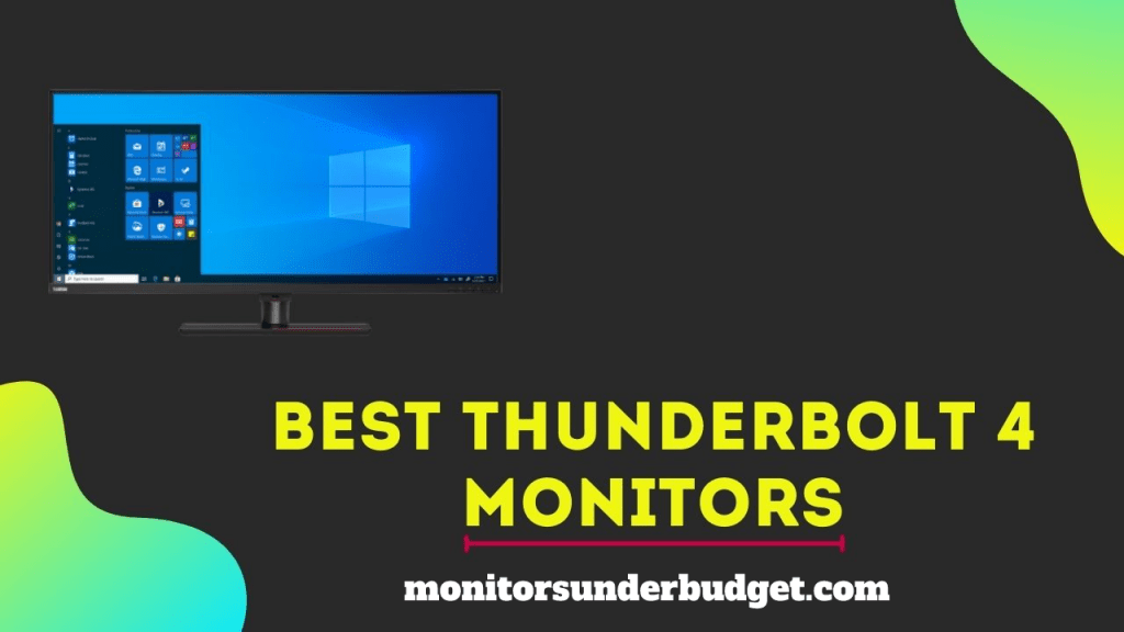 Best Thunderbolt 4 Monitors 2023 [Gaming, 4K, 144hz, 1440P]