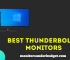 Best Thunderbolt 4 Monitors -2023 [Gaming, 4K, 144hz, 1440P]