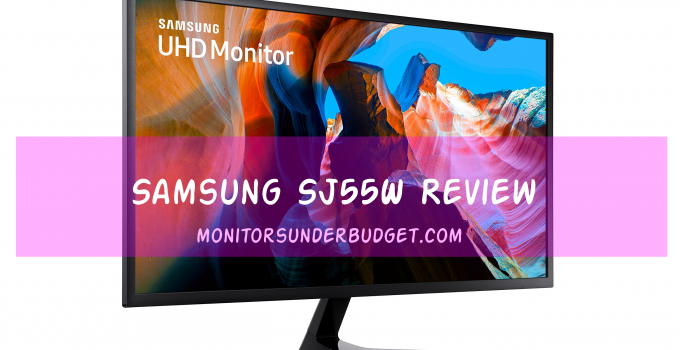 Samsung SJ55W Review: Affordable Ultrawide Monitor for Mixed-Use 2023
