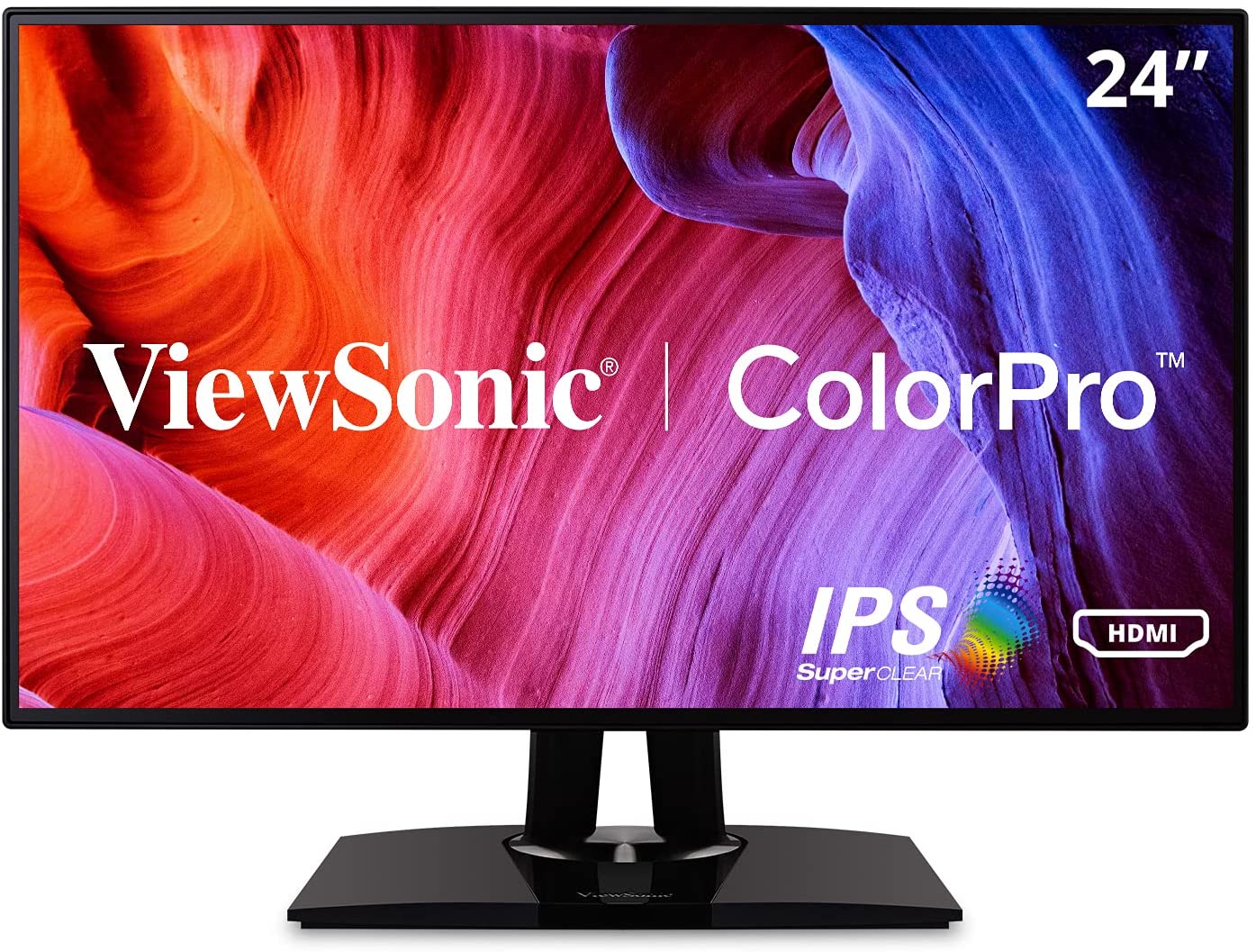  VIEWSONIC VP2468 24 INCH MONITOR WITH 2 HDMI PORTS
