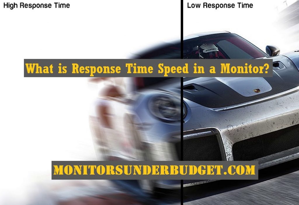 What is Response Time Speed in a Monitor