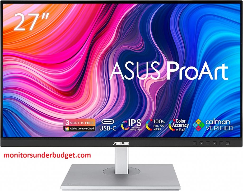 ASUS ProArt Display 27" Monitor review best vertical monitors for coding