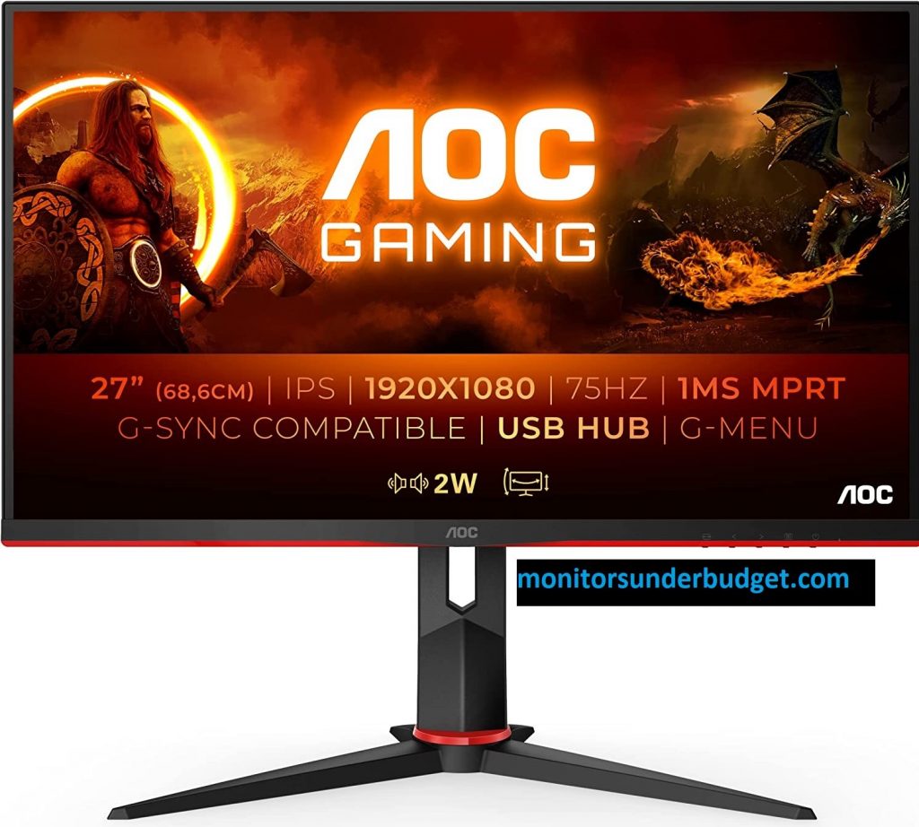 AOC Gaming 27G2U5 - 27 Inch FHD Monitor