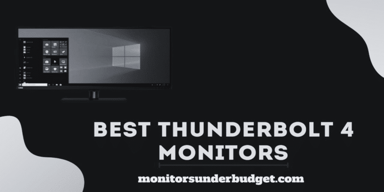 Thunderbolt 4 monitors