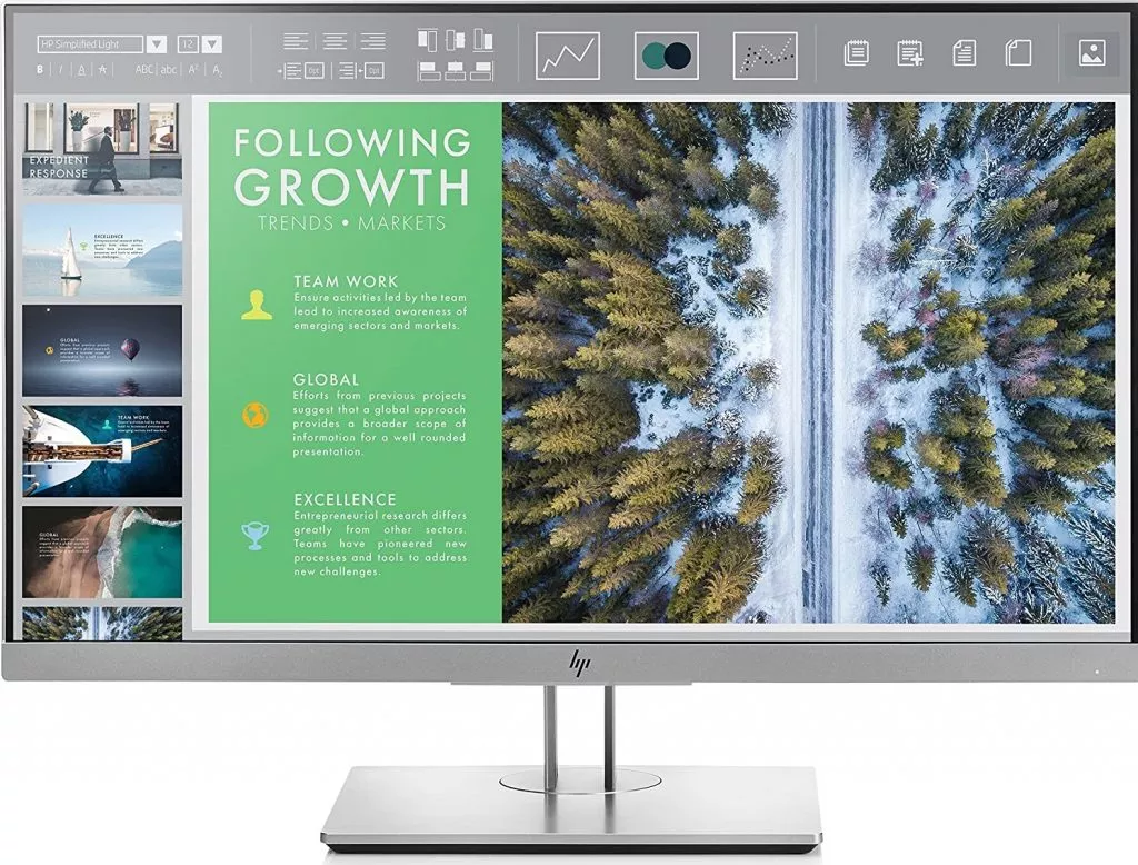 HP EliteDisplay E243 | 24" Monitor Review Best monitors for video conference