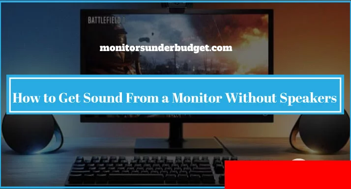 How to Get Sound on second Monitor HDMI?