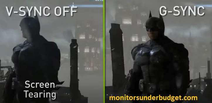 V Sync and G Sync batman screenshot