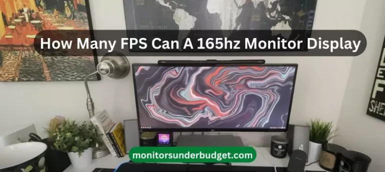 How Many FPS Can A 165hz Monitor Display
