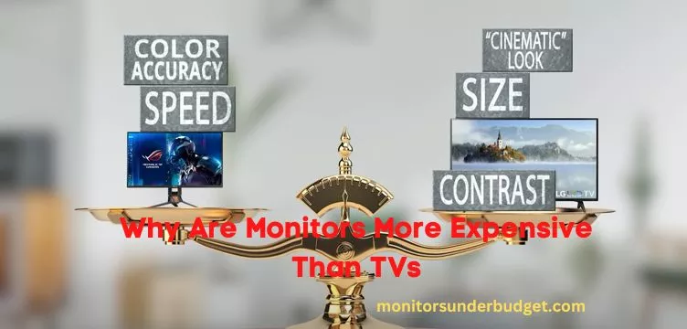 Why Are Monitors More Expensive Than TVs
